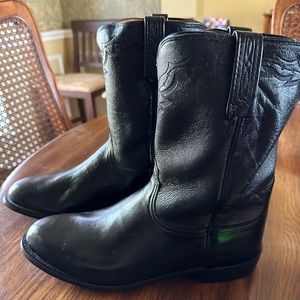 Luchesse Black Calf Ropers